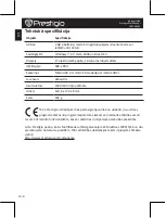 Preview for 62 page of Prestigio MultiReader PER3664BC Quick Manual