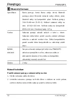 Preview for 12 page of Prestigio PWA102PS Quick Start Manual