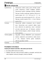 Preview for 28 page of Prestigio PWA102PS Quick Start Manual