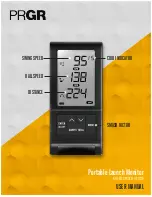 Preview for 1 page of PRGR RED EYES POCKET HS-120A User Manual