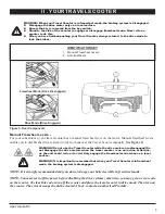 Preview for 9 page of Pride Mobility APEX ALUMALITE Owner'S Manual