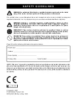 Preview for 2 page of Pride Mobility COLT XL8 Owner'S Manual