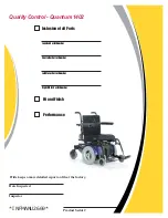 Preview for 47 page of Pride Mobility QUANTUM 1402 Owner'S Manual