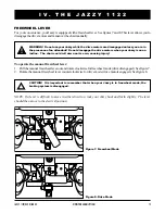 Preview for 19 page of Pride Jazzy 1122 Owner'S Manual