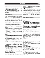 Preview for 22 page of Prima LIA729 User Instructions