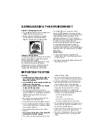 Preview for 2 page of Prima lpr9030 Instructions For Use Manual