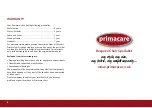 Preview for 6 page of PRIMACARE BS8474 2013 Installation And Safety Instructions