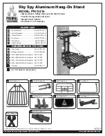 Preview for 5 page of PRIMAL TREESTANDS PTHO-216 Instruction And Safety Manual