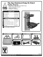 Preview for 5 page of PRIMAL TREESTANDS PVHO-215 Instruction And Safety Manual