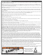 Preview for 3 page of Primal Vantage THE CHALLENGER 51004/9201 Instruction And Safety Manual