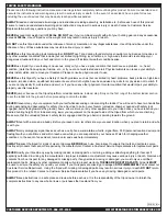 Preview for 2 page of Primal Vantage WMTS-15R Instruction And Safety Manual