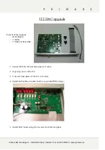 Primare I22 Upgrade Manual preview