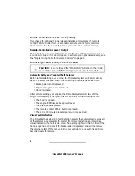 Preview for 8 page of Prime Security PrimeStart 450 Owner'S Manual