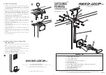 Primera SAFEHINGE RHINO-LOCK PR-6304-RB-RK-LL Manual preview