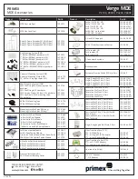 Preview for 4 page of Primex Verge MDE P2100 Installation Instructions