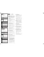 Preview for 2 page of Primus 3214 MicronTrail User Manual