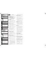 Preview for 2 page of Primus 3530 Instructions For Use Manual