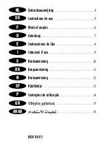 Preview for 3 page of Princess 242292 Instructions For Use Manual