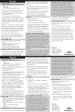 Preview for 2 page of Princeton Tec BOT Operating And Maintenance Instructions