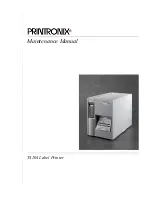 Printronix T4204 Maintenance Manual preview