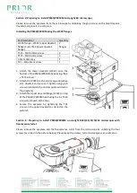 Preview for 4 page of Prior PureFocus 850 Installing