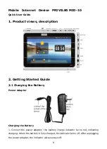 Preview for 9 page of privileg MID-10 Quick User Manual