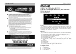 Pro 2 hdmi4spv2 Operating Instructions preview