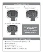 Preview for 2 page of Pro-4 Tactical LX-4200 Series Instruction Manual