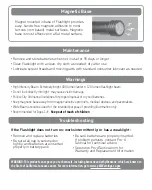 Preview for 3 page of Pro-4 Tactical Wide Beam COB Instruction Manual