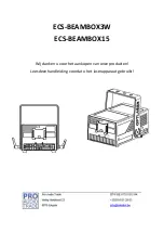 Preview for 19 page of Pro Audio Trade ECS-BEAMBOX15 Manual