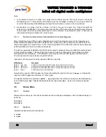 Preview for 12 page of pro bel VISTEK V6333E/D User Manual