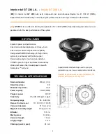 Preview for 8 page of PRO DG GT 2X8 L.A. User Manual