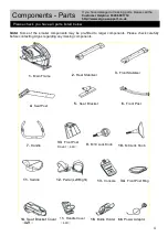 Preview for 5 page of Pro Fitness 859/8978 Assembly & User Instructions