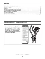 Preview for 2 page of Pro-Form 280 Razor Elliptical (Dutch) Gebruiksaanwijzing