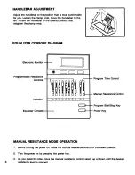 Preview for 8 page of Pro-Form 28728 Equalizer Manual