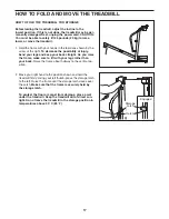 Preview for 17 page of Pro-Form 370p Treadmill User Manual