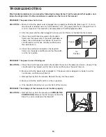 Preview for 19 page of Pro-Form 370p Treadmill User Manual