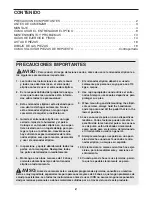 Preview for 2 page of Pro-Form 450 Hr Elliptical (Spanish) Manual Del Usuario