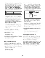 Preview for 20 page of Pro-Form 480 LE User Manual