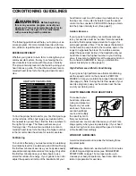 Preview for 14 page of Pro-Form 490LS CROSSWALKER User Manual