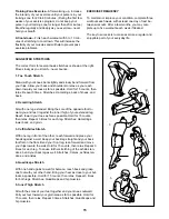 Preview for 15 page of Pro-Form 490LS CROSSWALKER User Manual