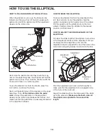 Preview for 14 page of Pro-Form 500 ZLE User Manual