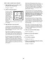 Preview for 20 page of Pro-Form 500 ZLE User Manual