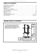 Preview for 2 page of Pro-Form 560 Crosstrainer User Manual