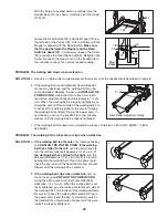 Preview for 23 page of Pro-Form 585s Treadmill User Manual