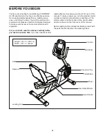 Preview for 4 page of Pro-Form 6.0 Es Bike Manual