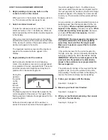 Preview for 17 page of Pro-Form 6.0 Es Bike Manual