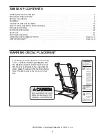 Preview for 2 page of Pro-Form 6.0 ZT User Manual