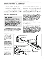 Preview for 7 page of Pro-Form 625ex wide deck User Manual