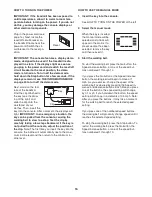 Preview for 16 page of Pro-Form 695 Lt Treadmill Manual